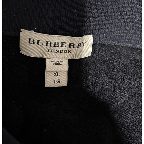 BURBERRY London Black Tone-on-Tone Textured Bodycon Midi Sweater Skirt | Size XL - Picture 4 of 10